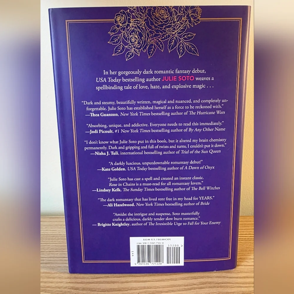 HAND SIGNED! Rose in Chains Delux Edition  by Julie Soto - Picture 4 of 6